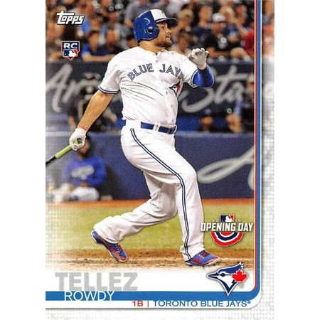2019 Topps Opening Day #112 Rowdy Tellez Toronto Blue Jays Rookie Baseball (Best Car Games Pc 2019)