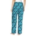 thumbnail image 3 of Balery Seahorse print Women's Pajama Pants,Ultra Lightweight Pjs,Lounge Pant-Large, 3 of 9
