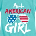thumbnail image 3 of Instant Message - All American Girl Fitted Short Sleeve Graphic T-Shirt, 3 of 6