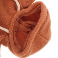 thumbnail image 2 of BRIGHTFUFU Conjunto de ropa de muñeca de oso con capucha de felpa y jeans suaves y cómodos para animales de peluche de 20 cm., 2 of 8