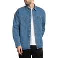 thumbnail image 2 of Dickies Houston Denim Shirt, Blue, 2 of 6