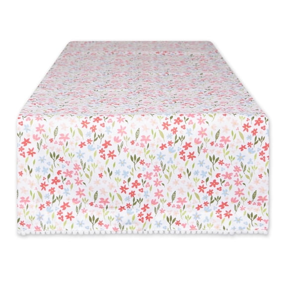 Sweet Flowers Printed Table Runner 14x108