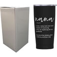 thumbnail image 4 of Nana Definition 20 OZ Tumbler, Travel Coffee Mug, Nana Gifts From Grandkids, Nana Birthday Gifts For Nana Mug, Christmas Gifts From Granddaughter Grandson, Rainbow Mug Gifts For Grandma Nana, 4 of 6