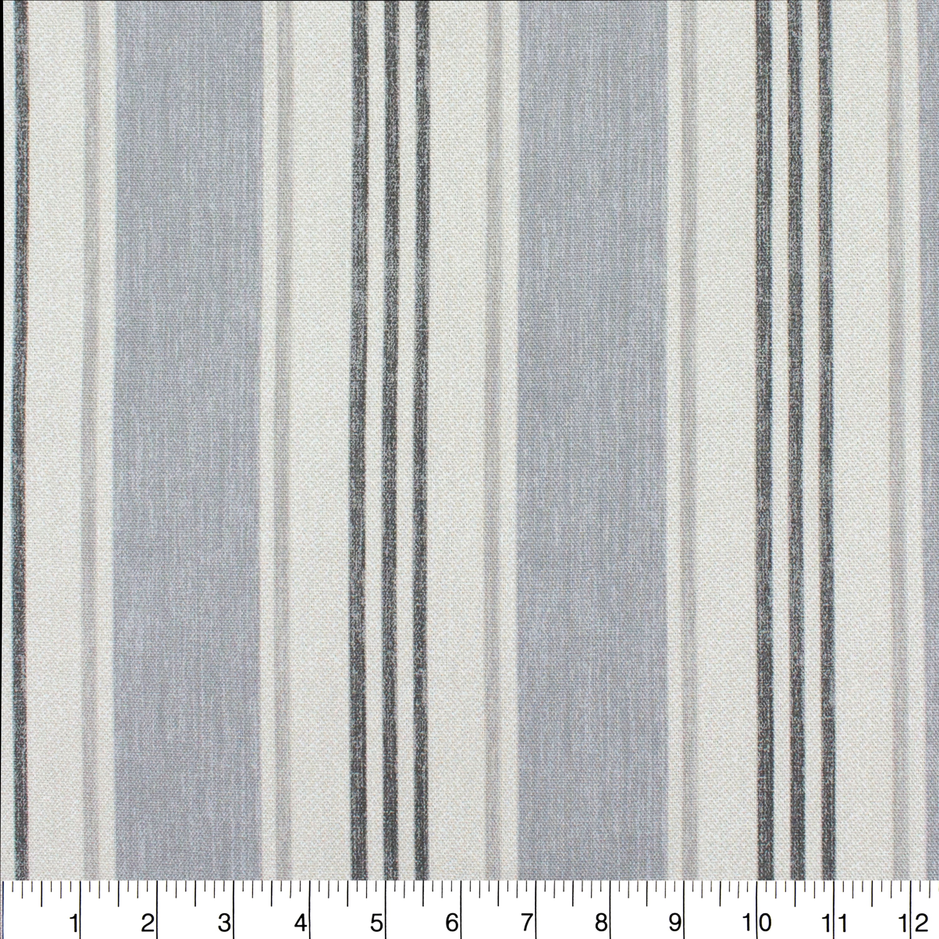 Better Homes & Gardens Wide Stripe Gray 8 Yards by the Bolt 54" Width 100% Cotton Fabric