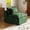 Chenille Green, variant on Hobestluk Rectangular Cloud Memory Foam Ottoman for Couch Comfy Couch Footrest with Removable Cover Ideal for Living Room Bedroom or Office as Extra Seating or Coffee Table (Dark Grey, Ottoman)