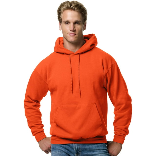Hanes Chandail à Capuchon en Molleton ComfortBlend EcoSmart pour Hommes, 4TG, Orange