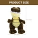 thumbnail image 3 of 2 llaveros de cocodrilo de peluche para mochilas, llavero de animal de peluche, regalo de animal, 3 of 6