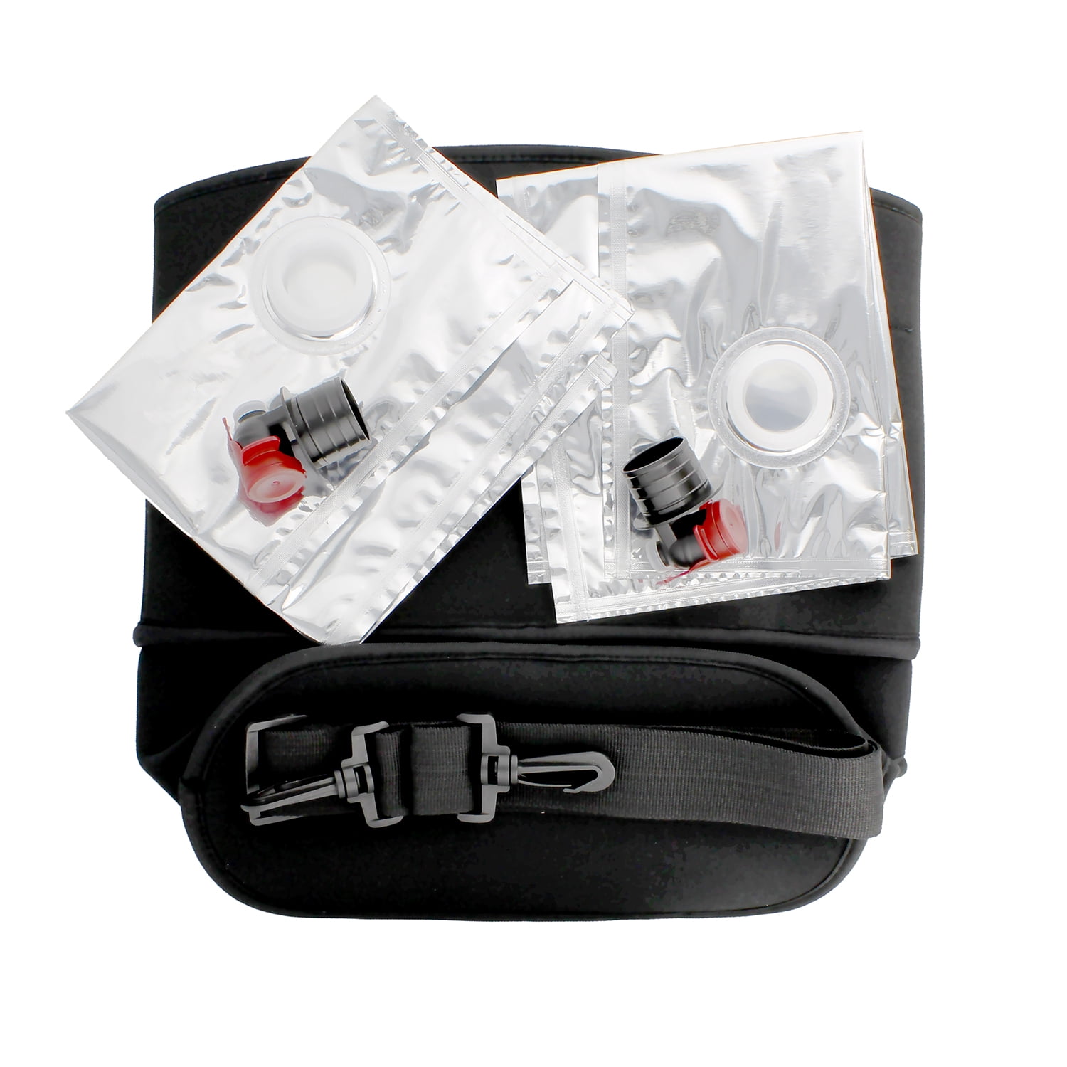 Insulated Wine Purse With Spout Box Wine Dispenser W Disposable 3 Liter Wine Bags For Beach Parties Festivals Walmart Com Walmart Com