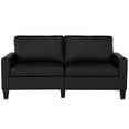 thumbnail image 4 of DHP Bridgette Track Arm Sofa and Couch, Black, 4 of 13