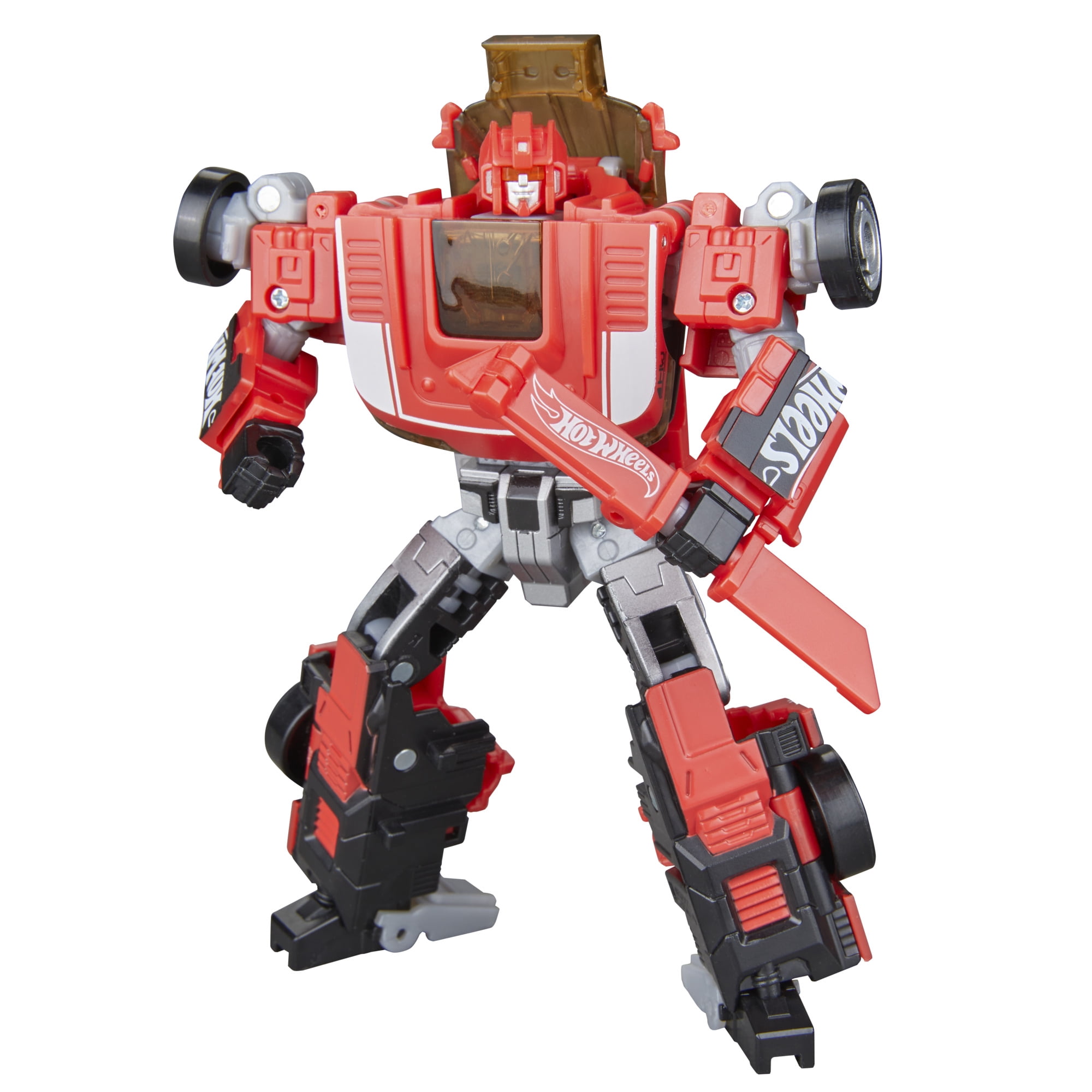 Transformers Toys Hot Wheels® x Transformers 5" GT-Scorcher Action Figure, 8+