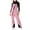 B-Pink, variant on HCNTES Women's Snow Sports Bib Overalls Waterproof Insulated Pants with Adjustable Straps for Ladies Outdoor Activities(B-Pink,2XL)