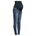 thumbnail image 6 of Time and Tru Women’s Maternity Skinny Jeans with Full Panel, 6 of 6