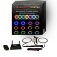 thumbnail image 2 of Flashtech RGB Surface Mount LED Halo kit with Wifi App for 2014-2016 GMC Sierra Fog Lights, 2 of 11