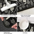 thumbnail image 6 of Cute Black Cat Kitchen Mats Set of 2, Non-Slip Washable Cat Kitchen Mats, Funny Black Cat Rugs for Kitchen, Sink, Laundry Room, Bathroom, Home Decoration, Gift for Cat Lovers, 17x30+17x47In, 6 of 6