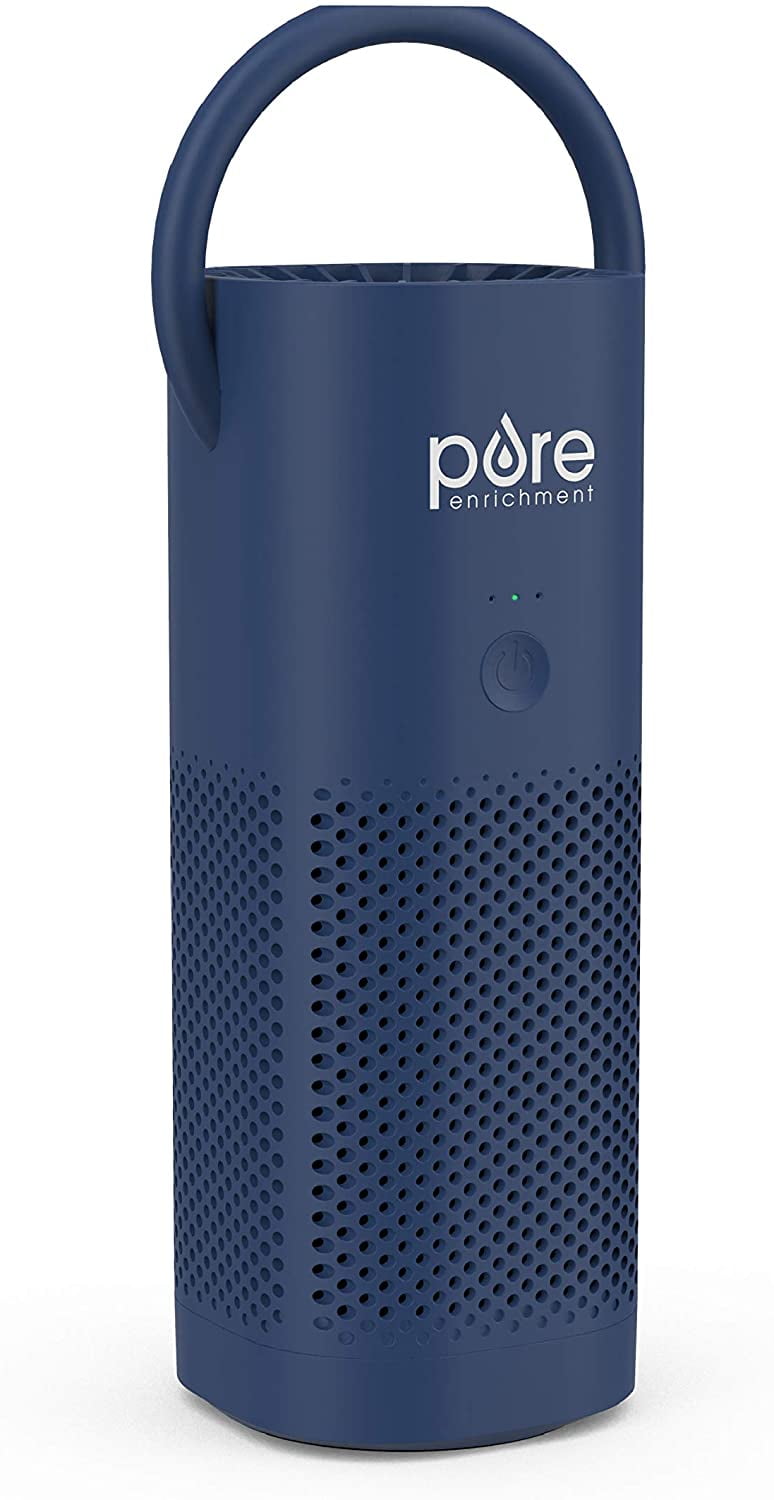 Pure Enrichment PureZone Mini Portable Air Purifier True HEPA Filter