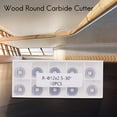 thumbnail image 1 of 10Pcs Diameter 12mm Round Carbide Cutter Insert Fits for Ci3 Wood Turning, 1 of 5