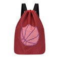 thumbnail image 1 of Dsscvnef Drawstring Backpack Sports Bag Lightweight Durable Gym Sack with Zipper Pocket for Running Travel Workout, 1 of 6