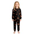 thumbnail image 2 of Leey-World Toddler Halloween Pajamas Pajama Sets for Toddler Boys Girls 2 Pieces Long Sleeve Pajamas Soft Kids PJs, 2 of 9