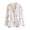 White, variant on Women's Pajama Sleepwear V-Neck Flannel Bed Jacket Thickened Fleece Cardigan Button Down Warm Pajama Top for Winter Comfortable Casual Sleepwear Loungewear & Nightwear