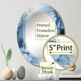 thumbnail image 3 of DESIGN ART Designart "Snow Winters Solitude II" Landscapes Modern Wall Mirror 20in.x30in., 3 of 4