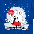 thumbnail image 3 of Coca-Cola - Happy Holidays Sledding - Men's Short Sleeve Graphic T-shirt, 3 of 5