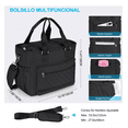thumbnail image 2 of Lonchera Bolsa Termica Gran Capacidad Portátil Fiambrera 16l negra, 2 of 5
