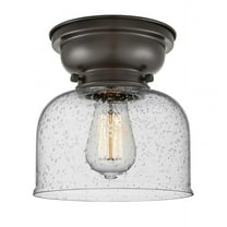 Innovations Lighting - X-Large Bell-1 Light Flush Mount in Industrial Style-12