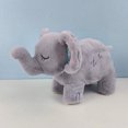 thumbnail image 1 of Juguete de peluche de elefante que respira con luces, chupete para bebé, regalo para niños (gris), 1 of 8