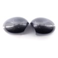 thumbnail image 4 of ALLTIMES Rearview Mirror Cover for BMW Mini R55 R56 R57 R58 R59 R60 R61, 51162754913, 51162754914, Durable ABS Plastic, Glossy Black or Carbon Fiber Look, 4 of 6