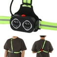 thumbnail image 5 of Fdit Rechargeable Chest Light,Chest Light Rechargeable Highlight Night Running Chest Light With Adjustable Band For Cycling Running Camping,Highlight USB Chest Light, 5 of 8