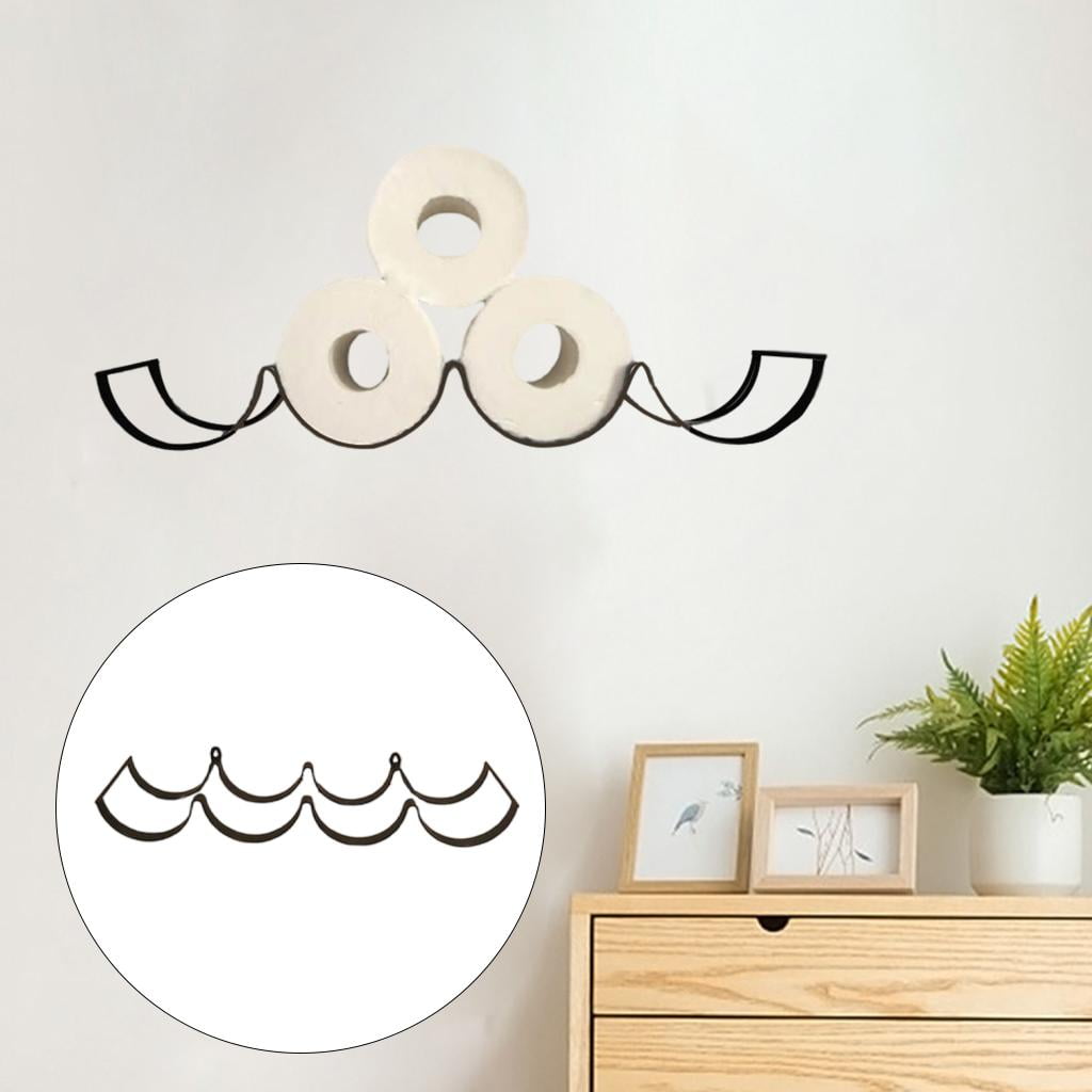 Fiocias 2pcs 4-Layer Toilet Paper Holder Paper Holder Tissue Holder