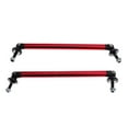 thumbnail image 1 of 2 piezas ajustable Zulema Barra delantera del parachoques del coche 15 CM 5,9 pulgadas Rojo, 1 of 8