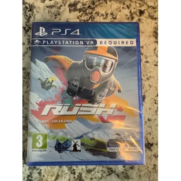Rush PS4 PSVR Brand New Factory Sealed VR Required to play