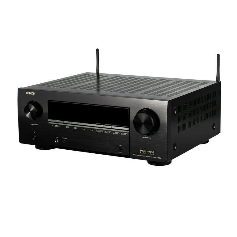Denon AVR-X3800H 9.4-Channel Network A/V Receiver Bundle Including