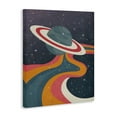 thumbnail image 4 of Stupell Industries Retro Space Planet Astrology & Stars Painting Wrapped Canvas Art Print Wall Art, 30 x 40, 4 of 8