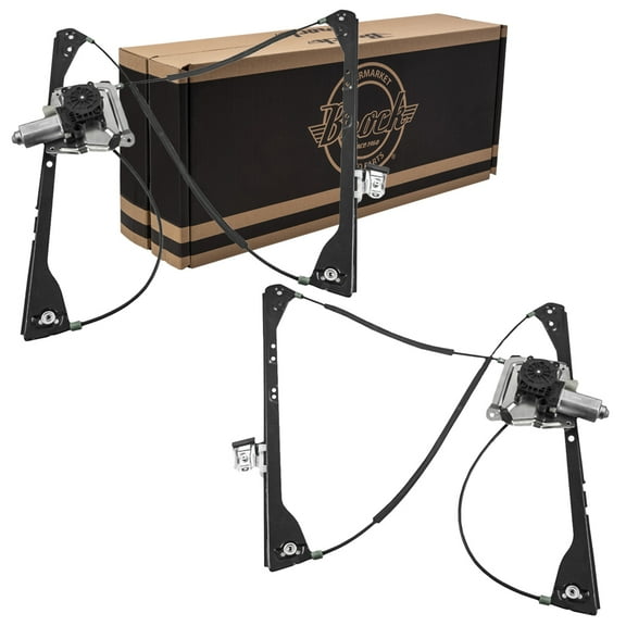 Brock Window Regulator w/ Motor for 2002-2007 Rendezvous Front Set 15911246 2001-2005 Aztek