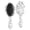Halloween Expression Ghost, variant on Cute Halloween Ghosts Pattern Brush, Detangling Hair Brush, Scalp Massage Hair Comb, PP Material Gifts for Wet Dry Hair Styling