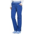 thumbnail image 7 of Dickies Essence Medical Scrubs Pant for Women Mid Rise Tapered Leg Pull-on DK140, XS, Galaxy Blue, 7 of 7
