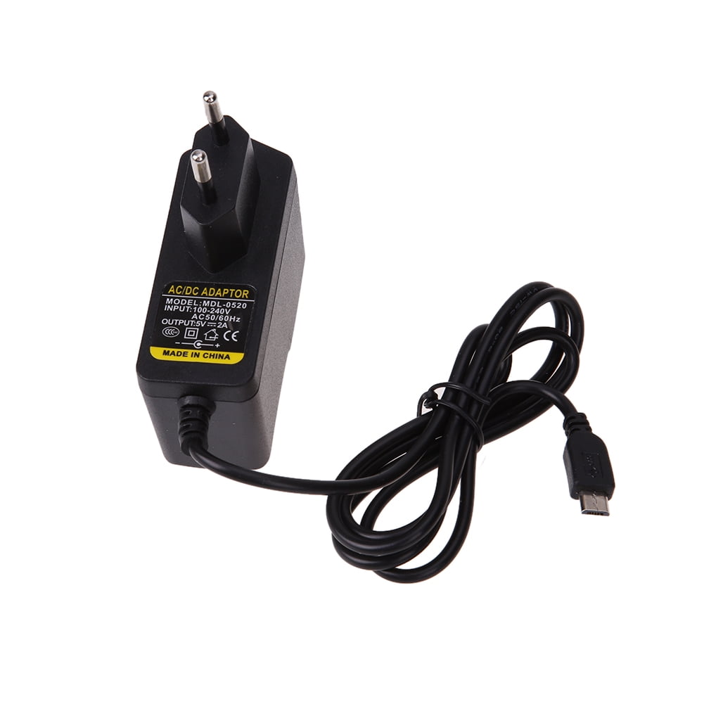 EU AC to DC 5V 2A Micro Power Supply Adapter for Android Tablet - Walmart.com