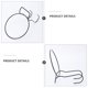 thumbnail image 3 of DEEPCRAFF 2Ud Soporte Negro De Hierro Para Macetas Colgante Con Resistente, 3 of 7