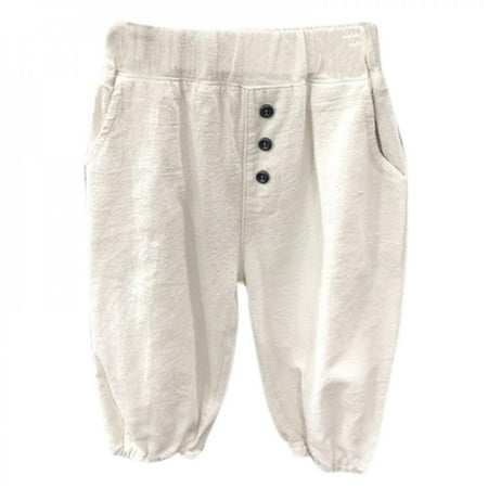 

1-7 Yrs Pleated Baby Kids Harem Pants For Girls Spring Autumn Loose Clothes Pants Children Sweatpants Breathable Trousers