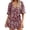 Wine, variant on Aueoeo Women's Jumpsuits, Rompers & Overalls Short Casual Loose Jumpsuits for Women Summer Comfortable Jumpsuits with Pockets On Clearance