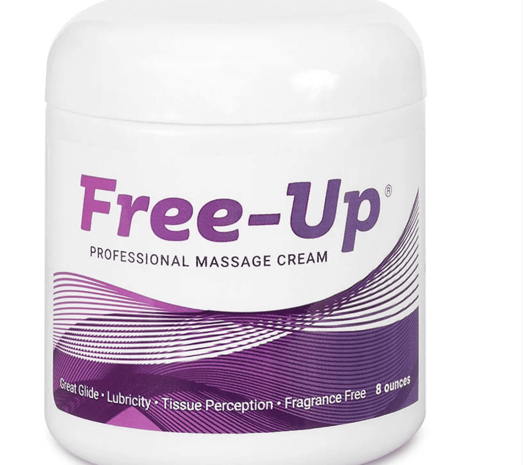 Free-Up professional massage cream, 8 oz.