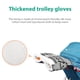 thumbnail image 3 of Manopla Gruesa Para Cochecito, Guantes Para Cochecito De Invierno Y Otoño Con Bolsillo Para Teléfono, Guantes Para Cochecito De Bebé A Prueba De Viento, Accesorios Para Cochecito Yuarrent BA001113-00, 3 of 6