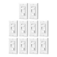 thumbnail image 1 of Interruptor Dimmer DEWENWILS 600W Para Incandescentes y 150W Para LED Paquete de 10 120V, 1 of 7