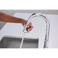 thumbnail image 4 of Moen Hadley One Handle Chrome Pulldown Kitchen Faucet, 4 of 9