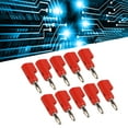thumbnail image 1 of Stackable 4mm Banana Plug Set Screw Connectors Brass ABS 24A Electronics Industrial Equipment, 1 of 7