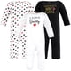 thumbnail image 1 of Hudson Baby Mono De Algodón Unisex Para Bebé Niña-Papá Rojo Negro 0-3 Meses, 1 of 5