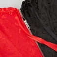 thumbnail image 4 of Corsets for Women Overbust Corset Bustiers Top Women Lace Up Lingerie Plus Size Black and Red 6XL, 4 of 5