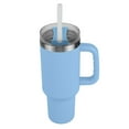 thumbnail image 6 of (3 pack) Ozark Trail 40oz Stainless Steel Tumbler, Light Blue, 6 of 8